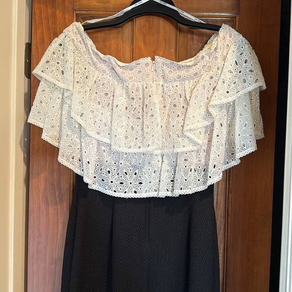 Tadashi Shoji off the shoulder dress - Picture 6 of 9